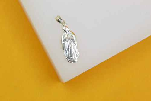 925 Sterling Silver Guadalupe Pendant-0