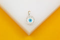925 Sterling Silver Evil Eye Pendant-0