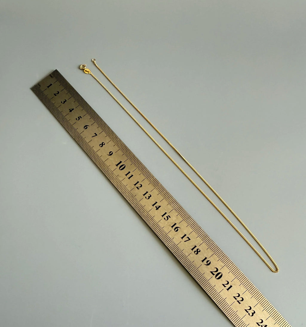 14K Gold Plated 925 Sterling Silver Elegant  Necklace Chain-8