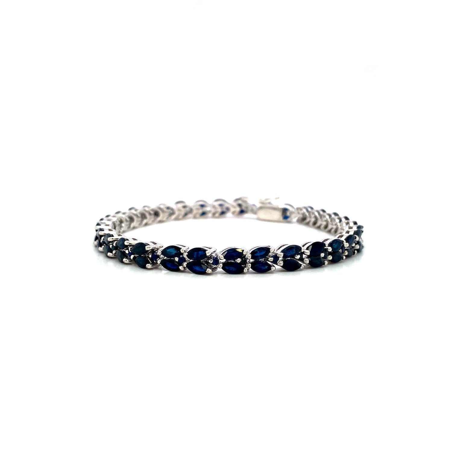Sapphire Bracelet in .925 Sterling Silver - KSD 42407-0