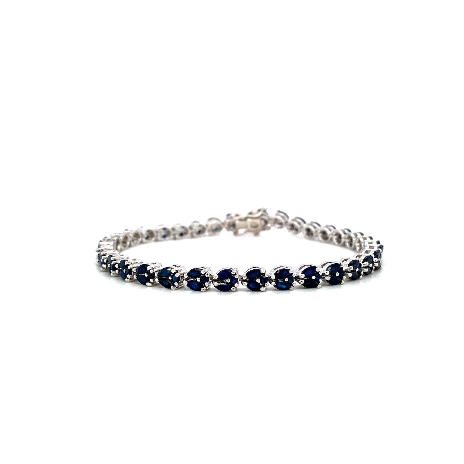 Sapphire Bracelet in .925 Sterling Silver - KSD 43051-0