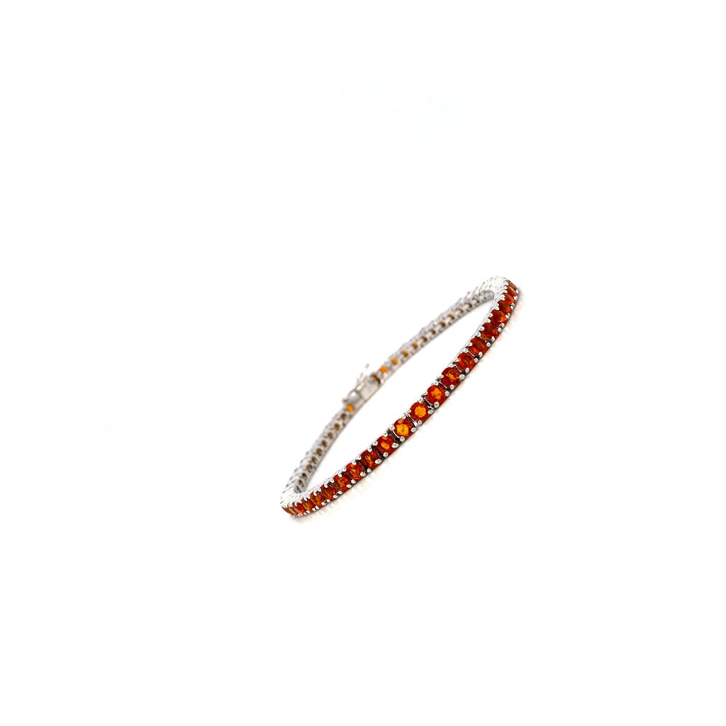 Citrine Bracelet in .925 Sterling Silver - KSD 40237-1