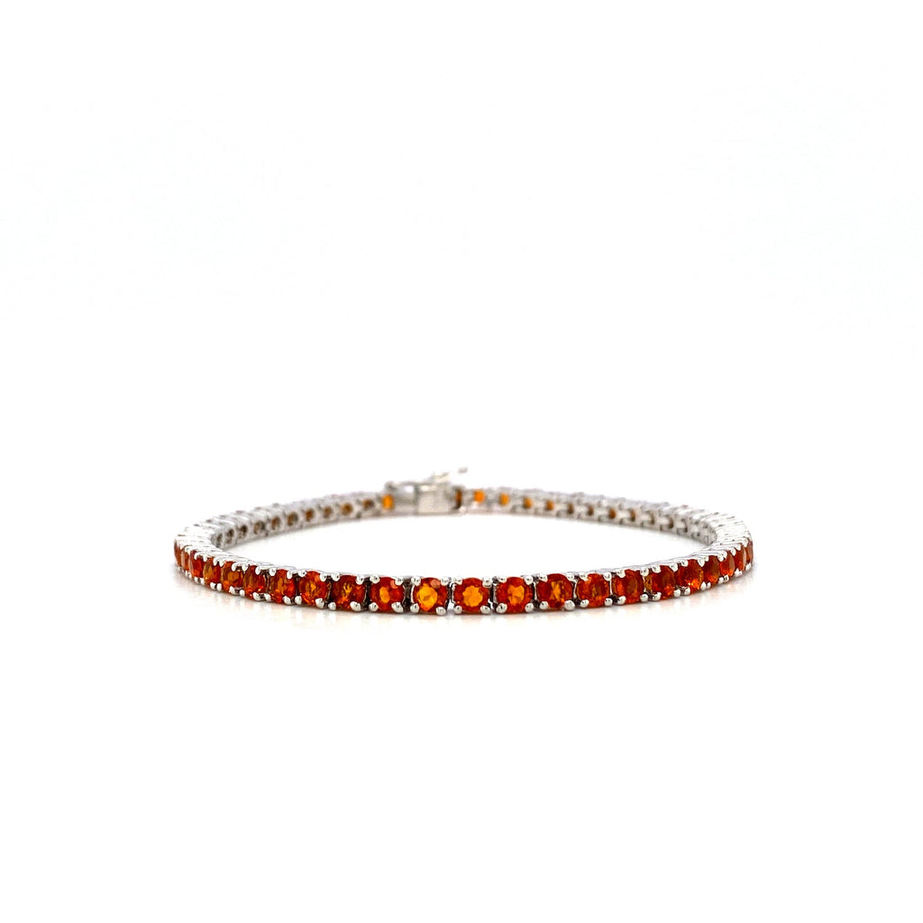 Citrine Bracelet in .925 Sterling Silver - KSD 40237-0