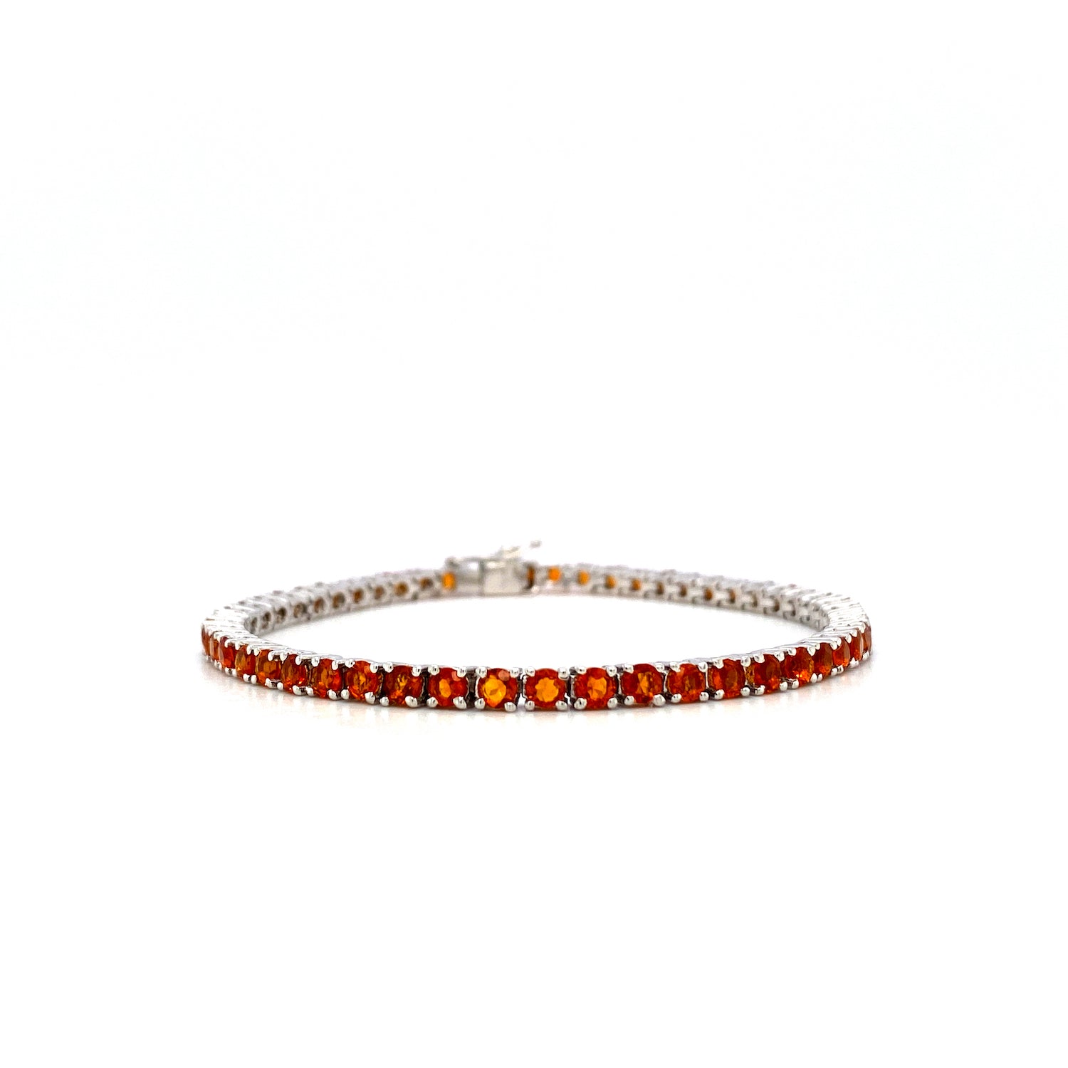 Citrine Bracelet in .925 Sterling Silver - KSD 40237-0