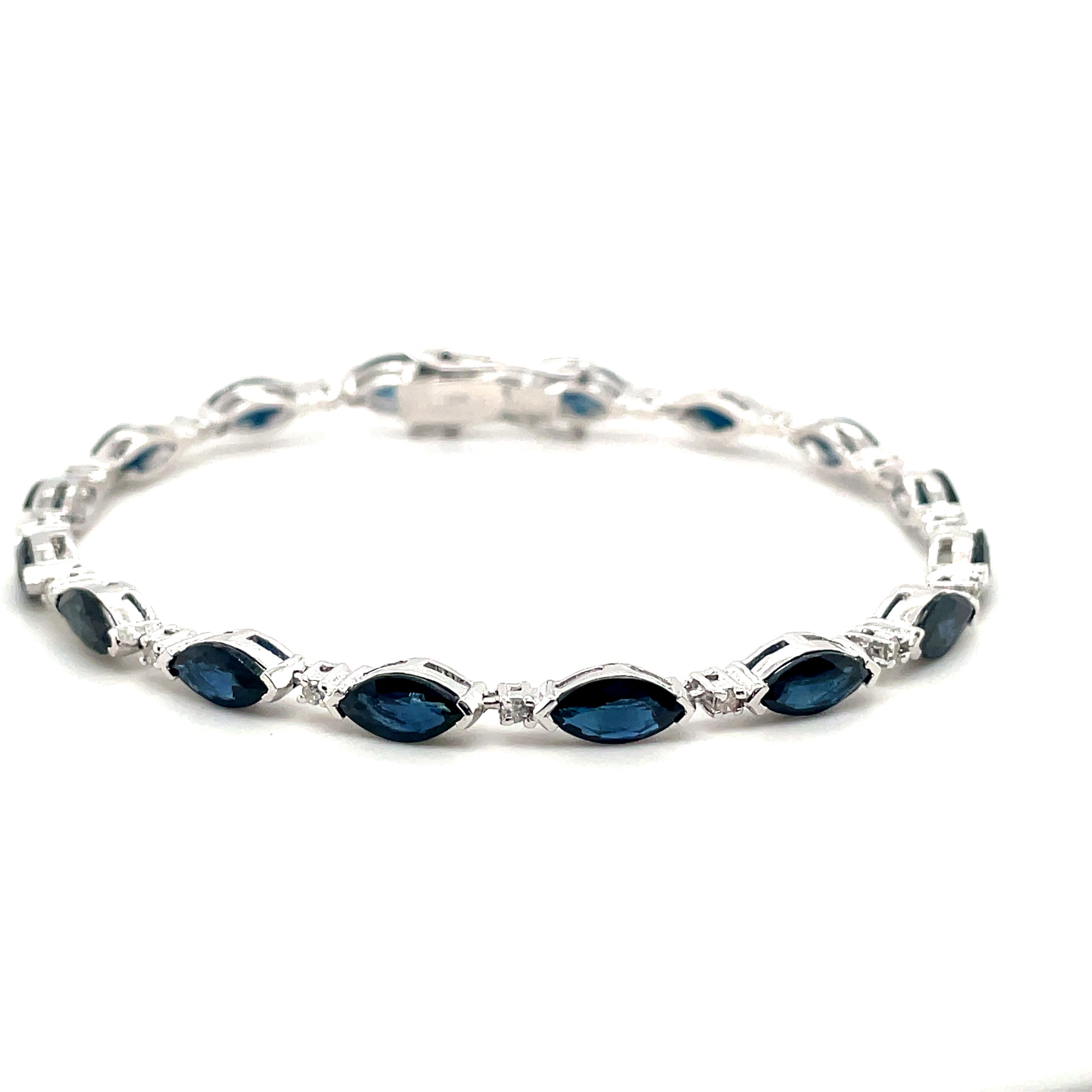 Ruby Bracelet in .925 Sterling Silver - KSD 41151-1