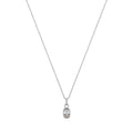 Enigma sterling silver necklace-0