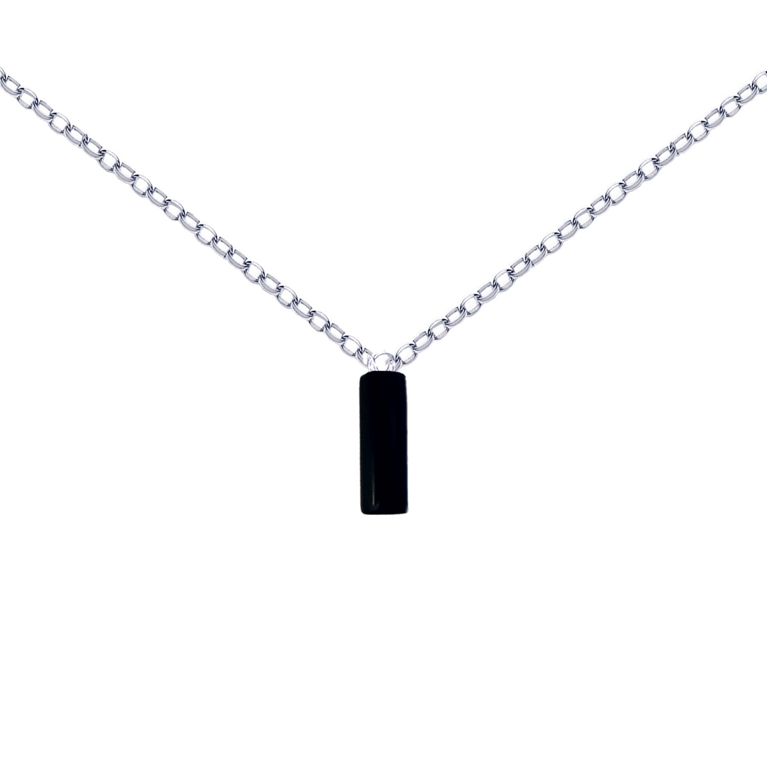 Black Onyx Bracelet, Gemstone Bracelet, Sterling Silver Bracelet | by nlanlaVictory-0