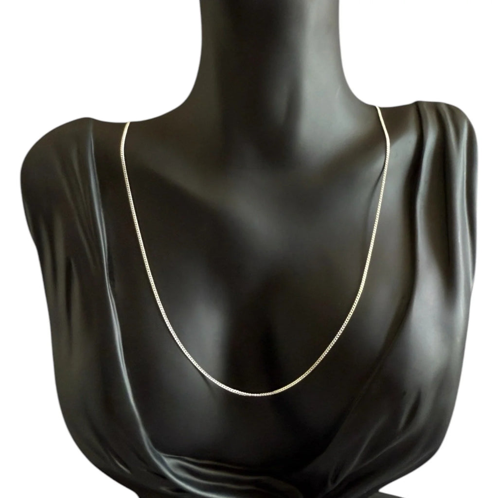 925 Sterling Silver Minimalist Chain Necklace for Everyday-2