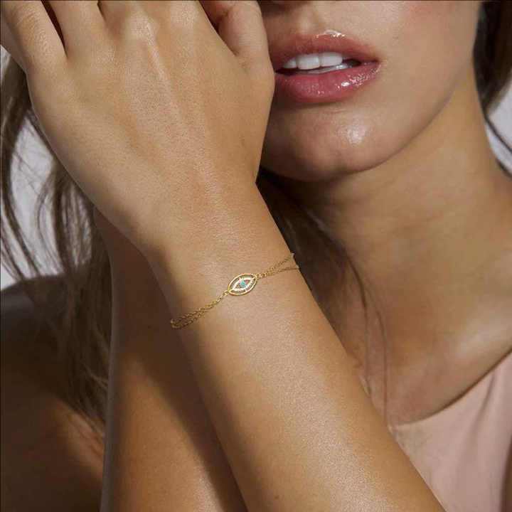 Minimal Evil Eye Bracelet-1