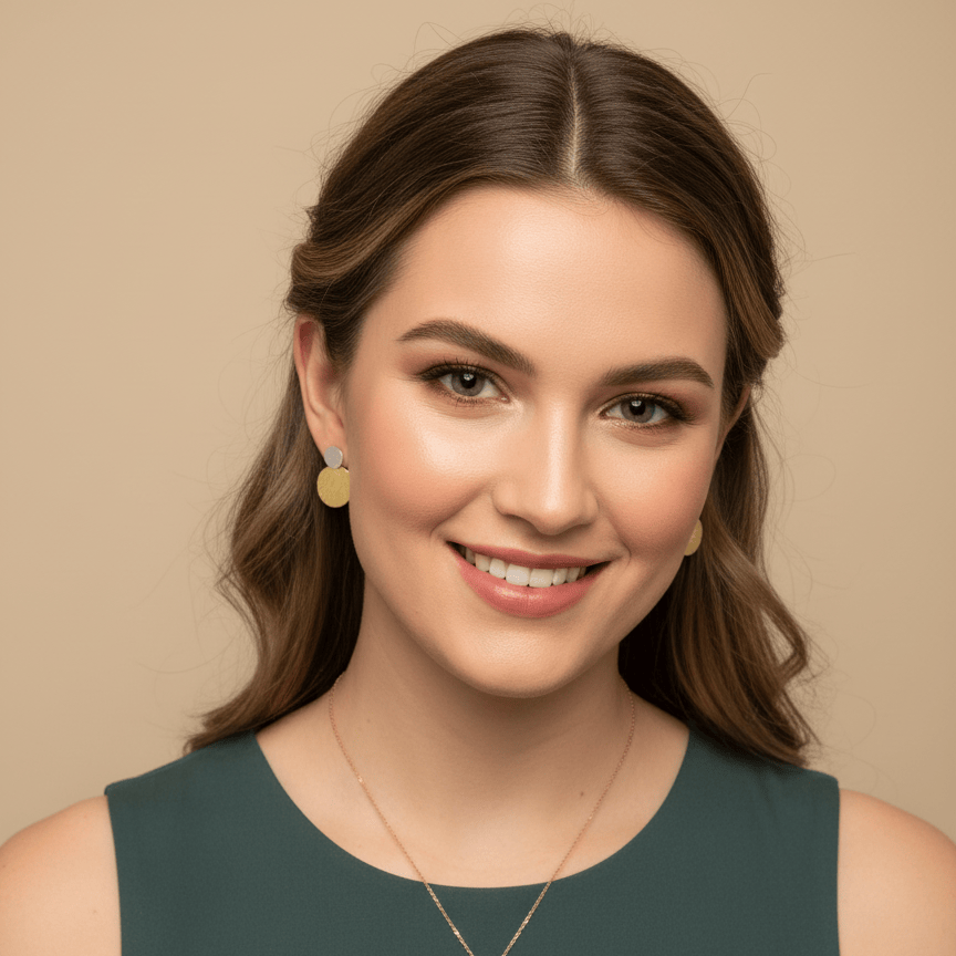 Earrings Moon - Sterling Silver Crescent Moon Earrings-2