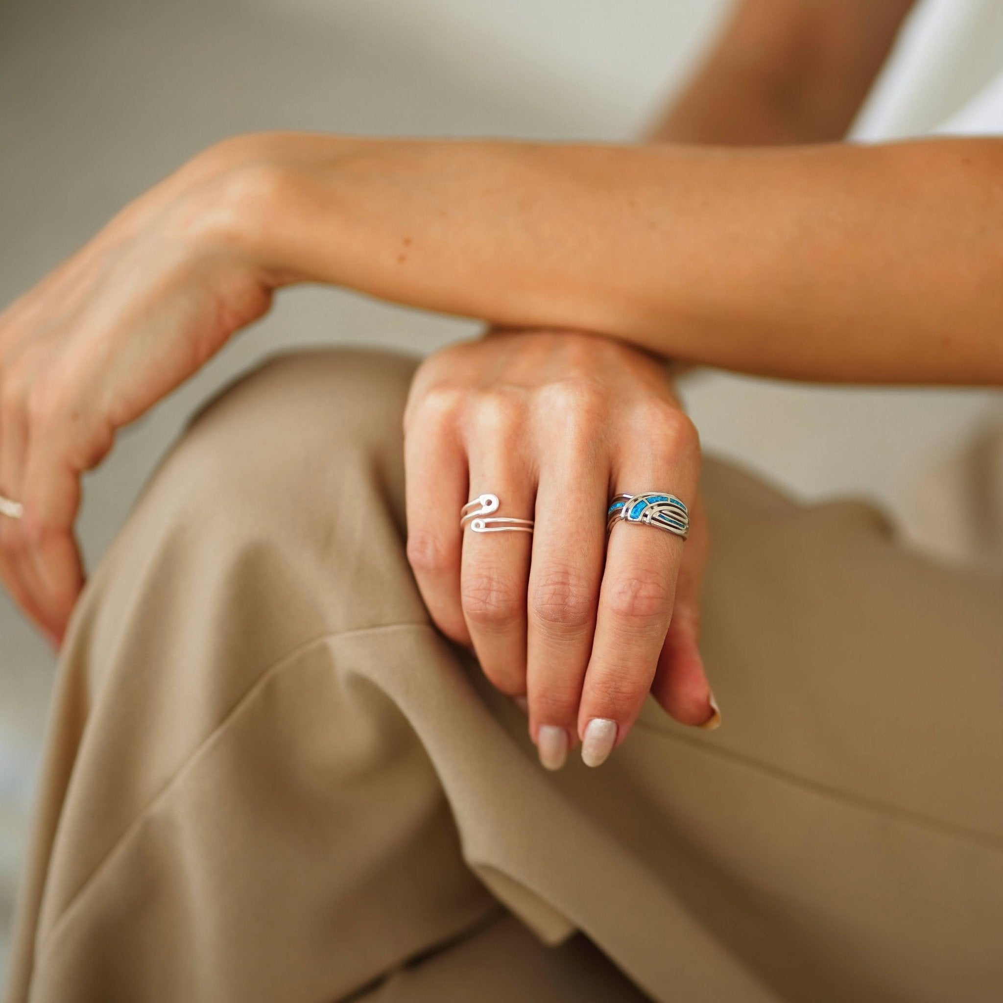 Ring Sky - Sterling Silver Celestial Ring-2