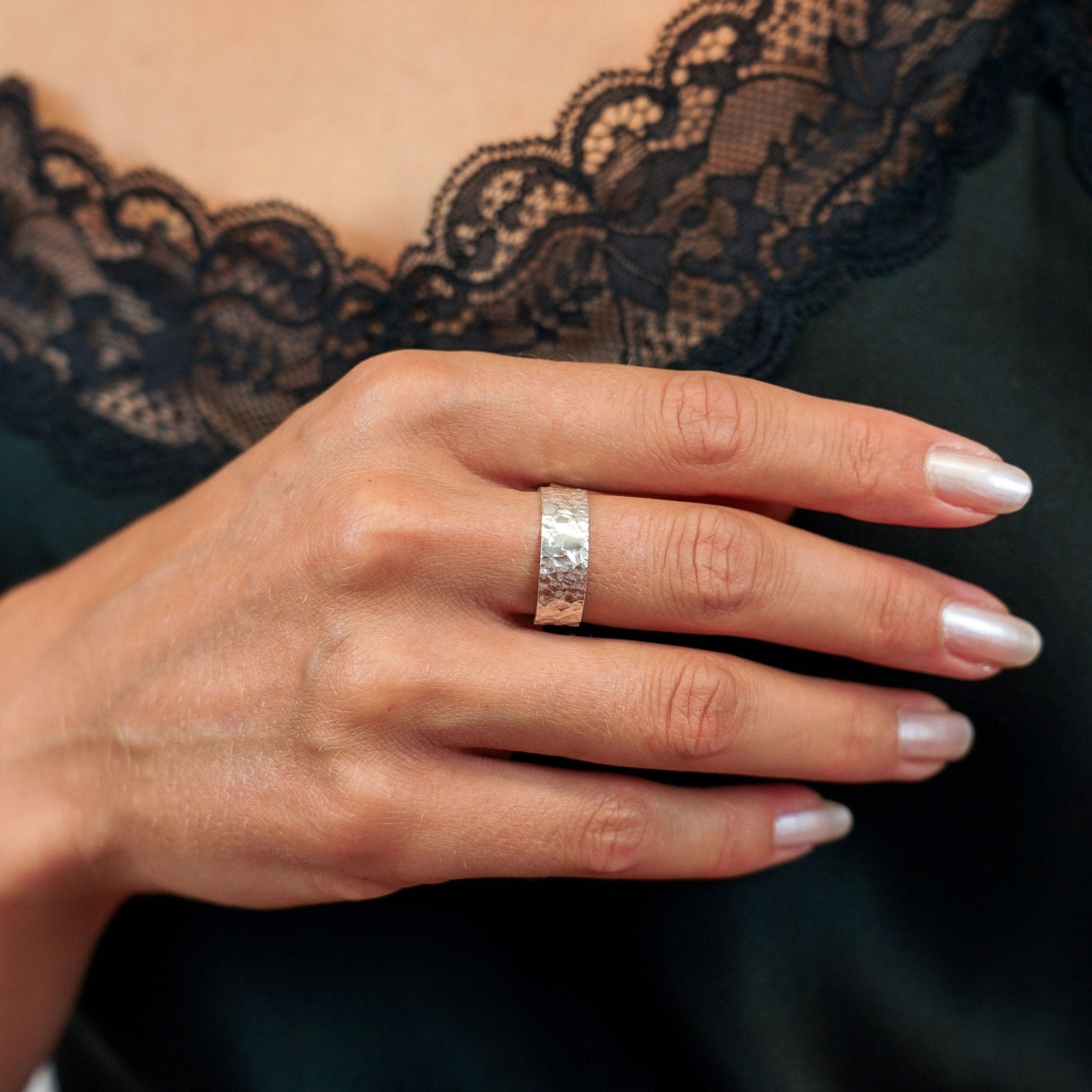 Ring Riverside - Sterling Silver River-Inspired Ring-1