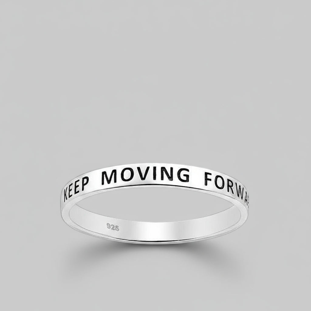 Ring Motivation (various) - Sterling Silver Inspirational Ring