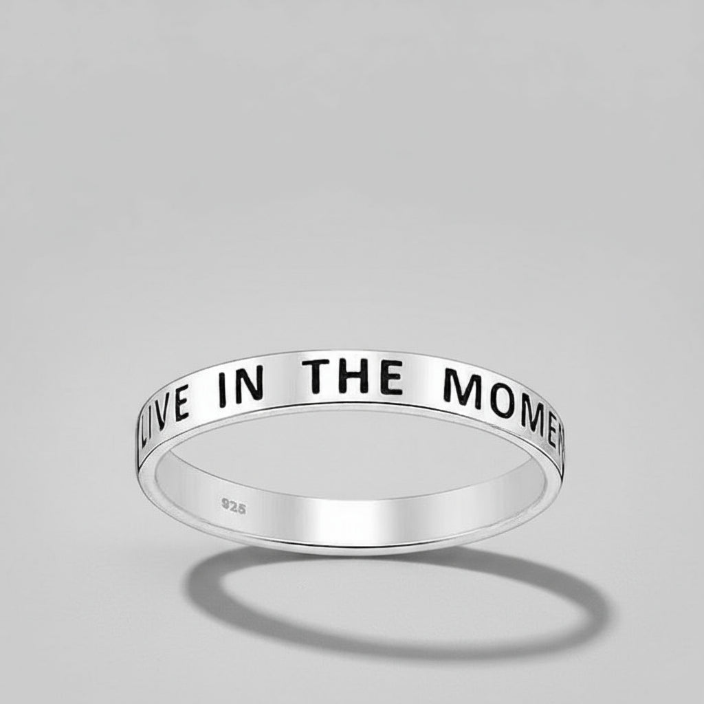 Ring Motivation (various) - Sterling Silver Inspirational Ring