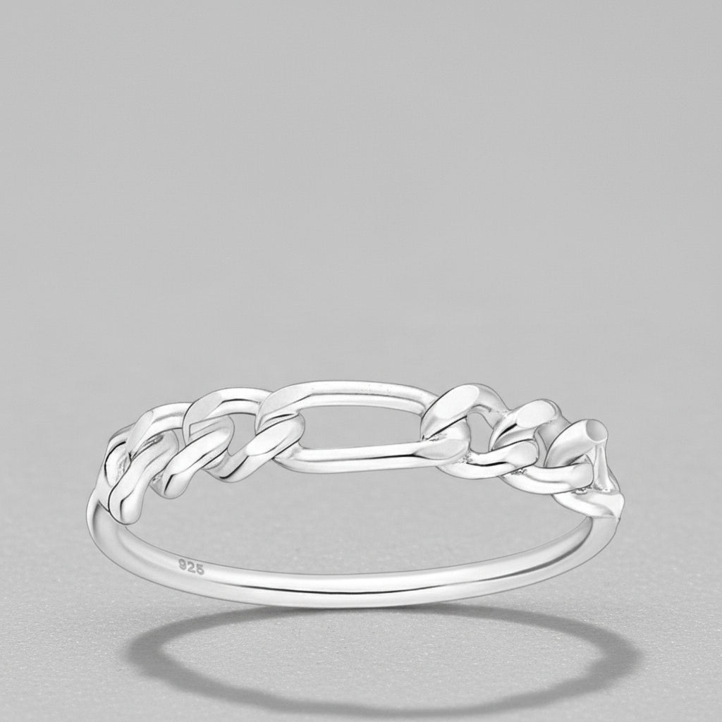 Ring Bond - Sterling Silver Braided Rope Ring-0