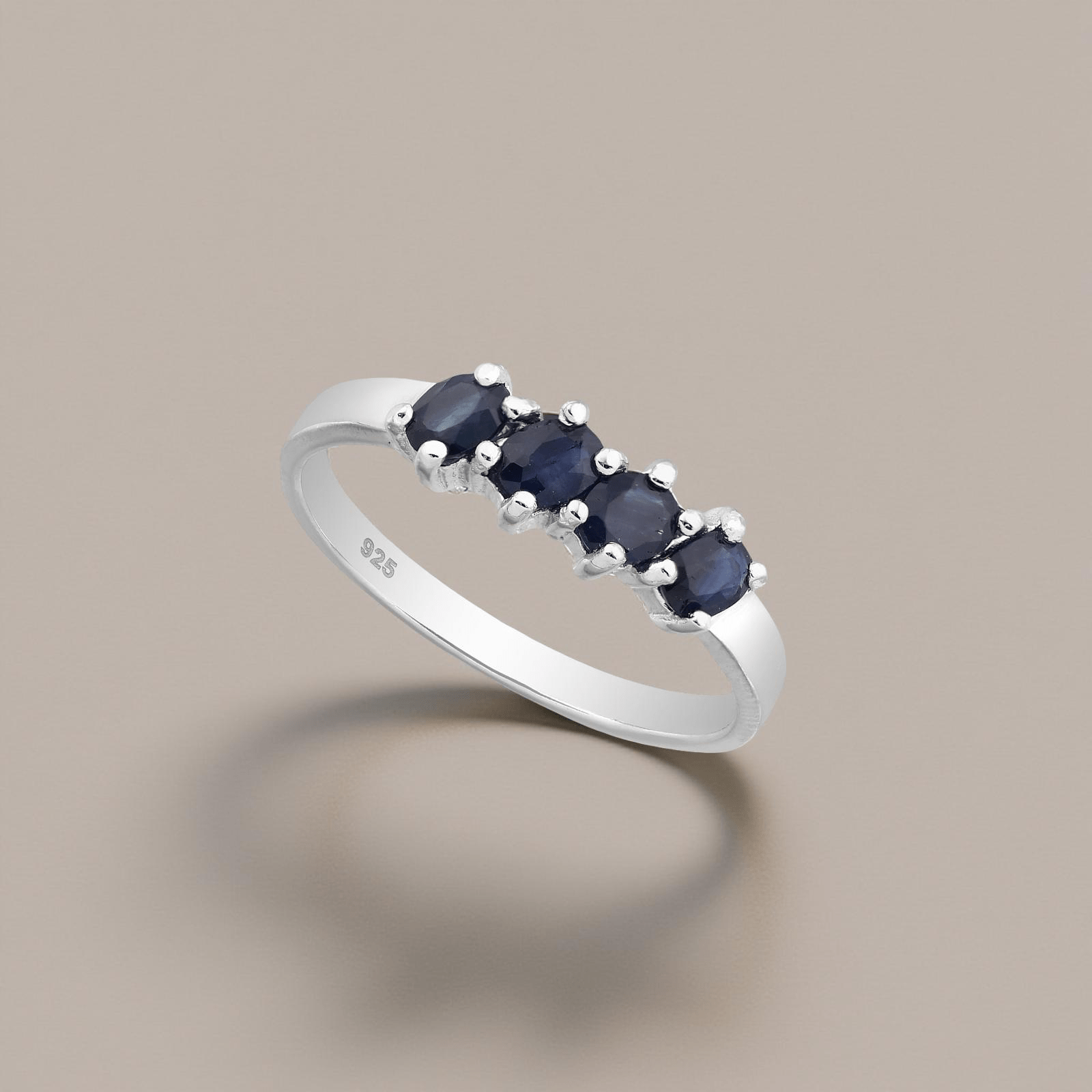 Ring Night - Sterling Silver Elegant Evening Ring