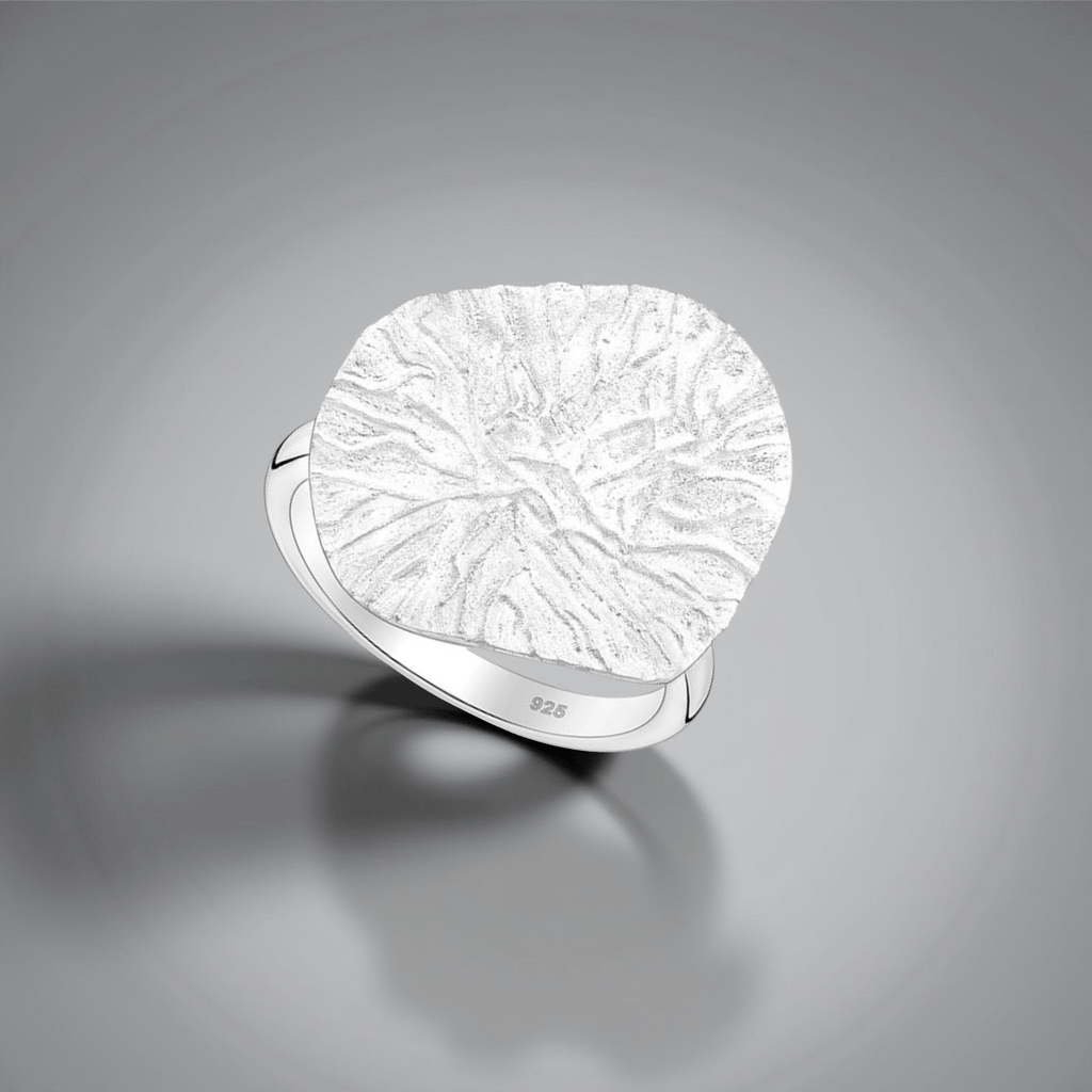 Ring Touch - Sterling Silver Elegant Minimalist Ring-0