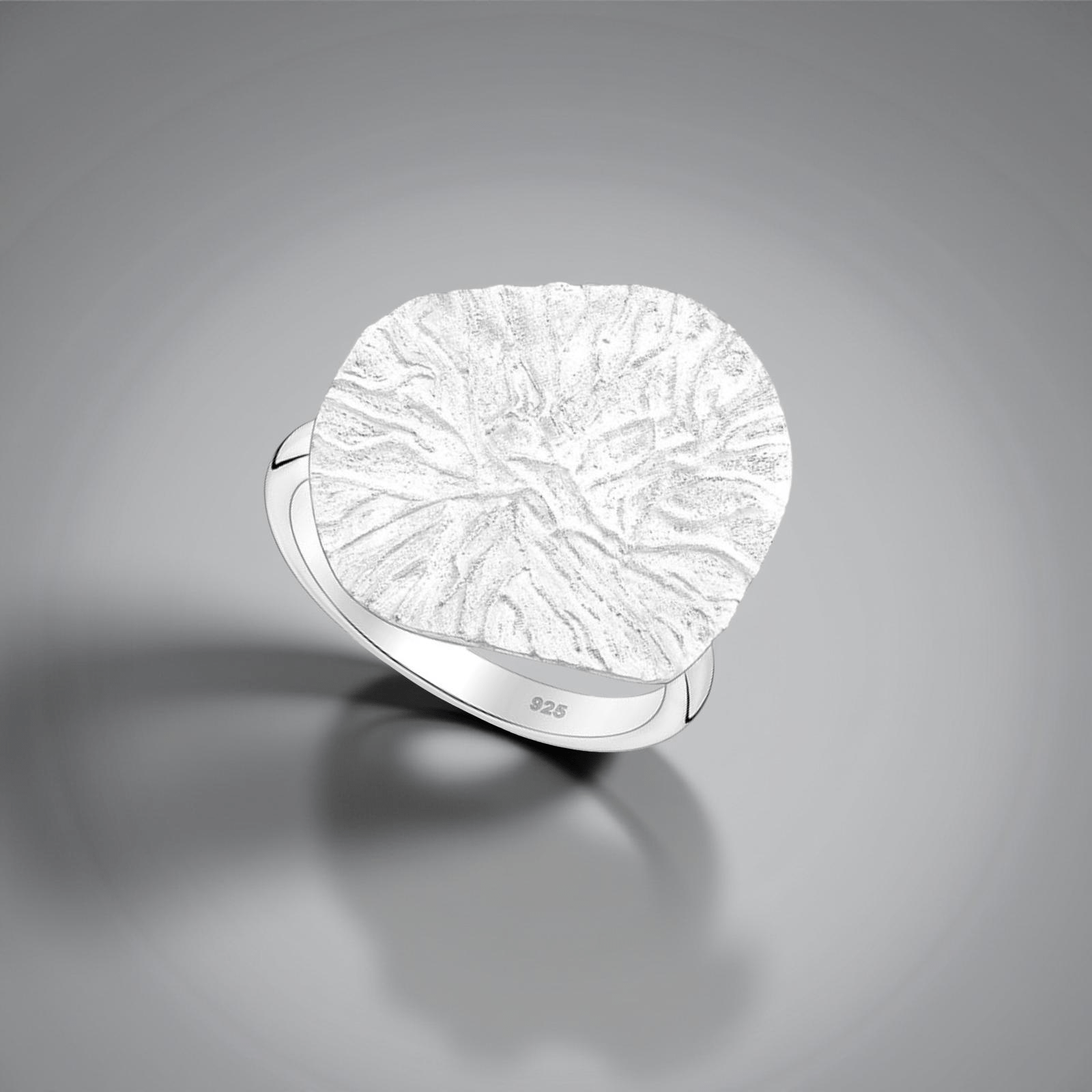 Ring Touch - Sterling Silver Elegant Minimalist Ring-0