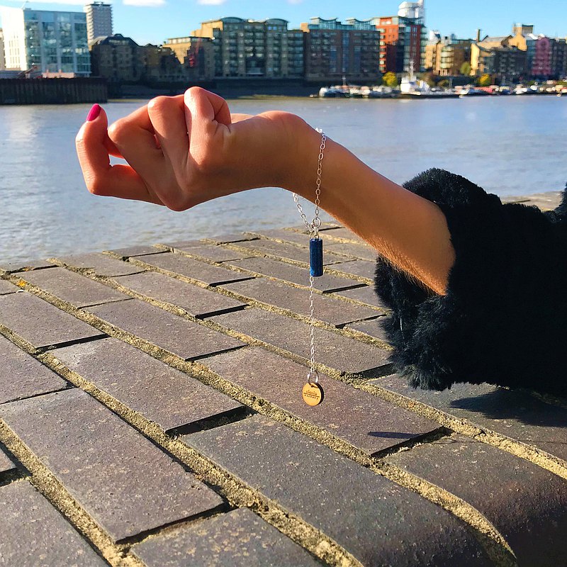 Black Onyx Bracelet, Gemstone Bracelet, Sterling Silver Bracelet | by nlanlaVictory-3